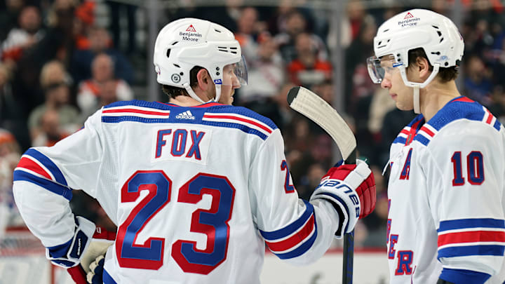 New York Rangers v Philadelphia Flyers New York Rangers v Philadelphia Flyers