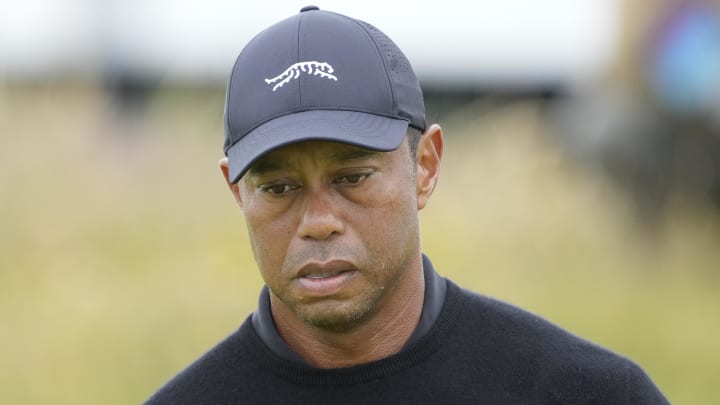 Tiger Woods opened with 79 in what will likely be a short week at Royal Troon. Tiger Woods opened with 79 in what will likely be a short week at Royal Troon.