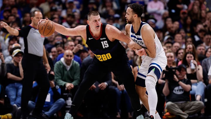 Denver Nuggets center Nikola Jokic.