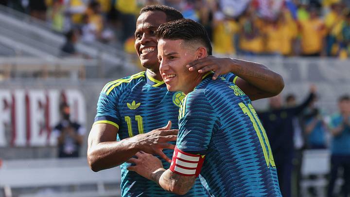 Jhon Arias, James Rodriguez, Colombia