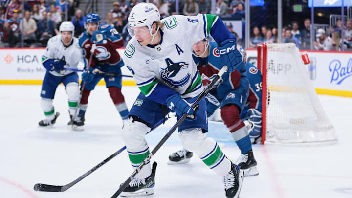 Vancouver Canucks v Colorado Avalanche