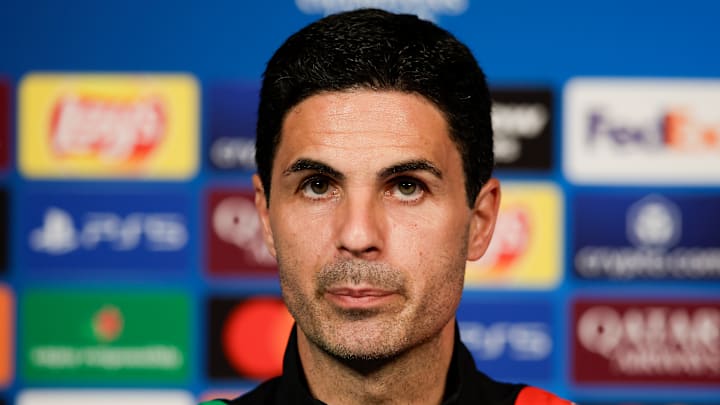 Arsenal FC Training Session And Press Conference - UEFA Champions League 2024/25 Semi Final Second