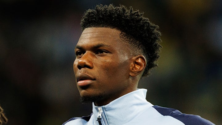 Aurélien Tchouaméni a été expulsé contre l'Islande.