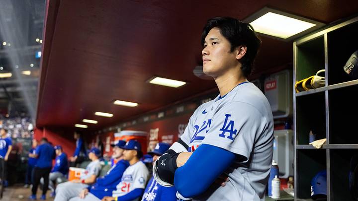 Jun 2, 2026; Phoenix, Arizona, USA; Los Angeles Dodgers designated hitter Shohei Ohtani in the fourth inning against the Arizona Diamondbacks at Chase Field. Mandatory Credit: Mark J. Rebilas-Imagn Images Jun 2, 2026; Phoenix, Arizona, USA; Los Angeles Dodgers designated hitter Shohei Ohtani in the fourth inning against the Arizona Diamondbacks at Chase Field. Mandatory Credit: Mark J. Rebilas-Imagn Images