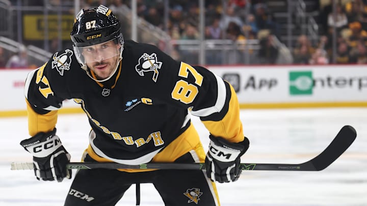 Sidney Crosby, the Complete Player; Mandatory Credit: Charles LeClaire-Imagn Images