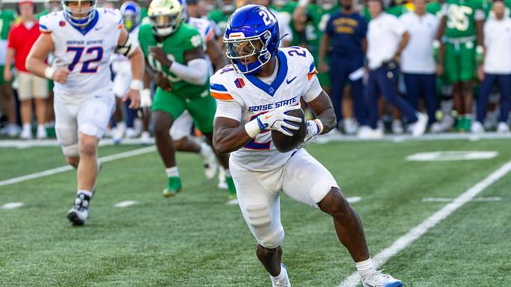 Boise State Broncos running back Dylan Riley. Boise State Broncos running back Dylan Riley.