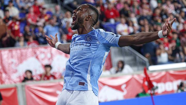 Andrés Perea of NYCFC Andrés Perea of NYCFC