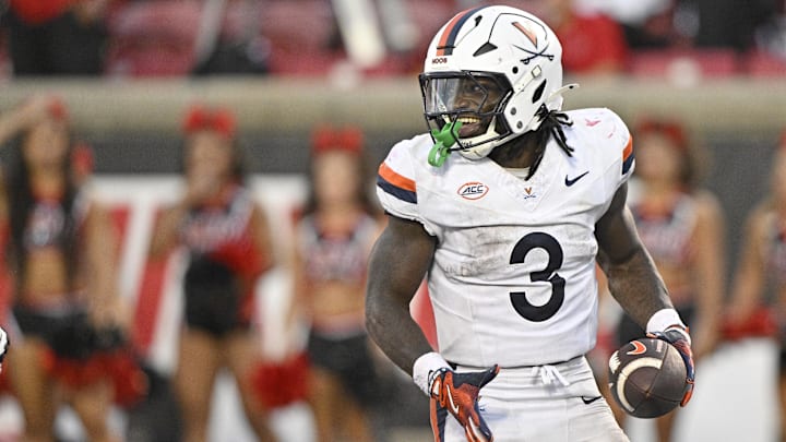 J'Mari Taylor and Virginia are favored against Wake Forest on Saturday.