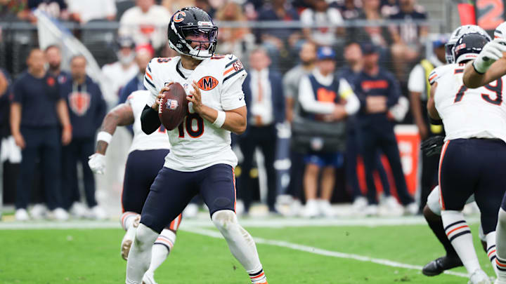 Bears quarterback Caleb Williams notably did not meet with Troy Aikman before playing on Monday Night Football this week. Bears quarterback Caleb Williams notably did not meet with Troy Aikman before playing on Monday Night Football this week.