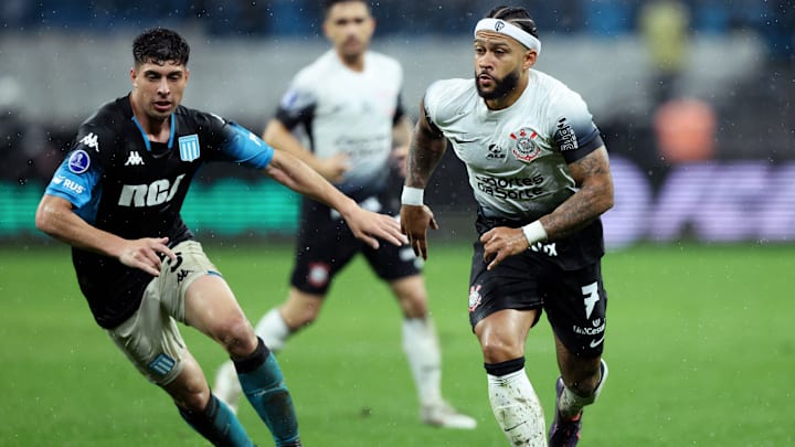 Memphis busca o primeiro gol dele na Copa Sul-Americana