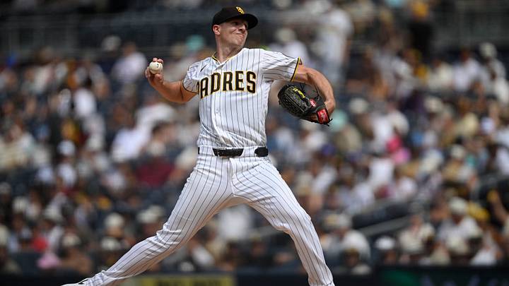 Sep 7, 2026; San Diego, California, USA; San Diego Padres pitcher Nick Pivetta (27) delivers during the first inning against the Washington Nationals at Petco Park. Mandatory Credit: Denis Poroy-Imagn Images Sep 7, 2026; San Diego, California, USA; San Diego Padres pitcher Nick Pivetta (27) delivers during the first inning against the Washington Nationals at Petco Park. Mandatory Credit: Denis Poroy-Imagn Images