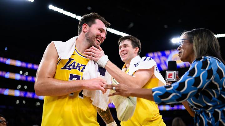 Luka Dončić, Austin Reaves - Los Angeles Lakers Luka Dončić, Austin Reaves - Los Angeles Lakers