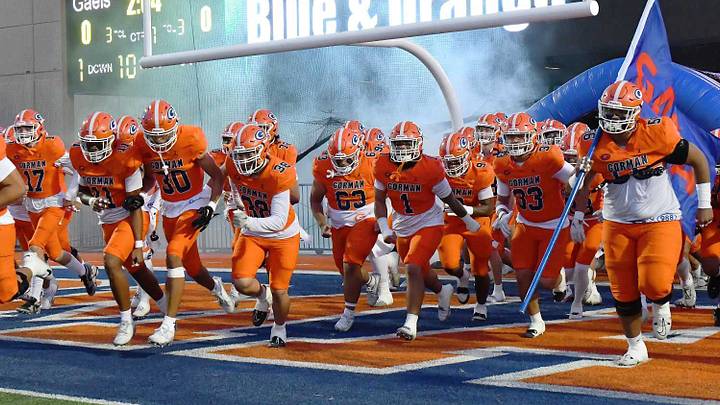 Bishop Gorman's football program has grown so powerful that Southern Nevada public schools forced a change in the state playoff structure. Bishop Gorman's football program has grown so powerful that Southern Nevada public schools forced a change in the state playoff structure.