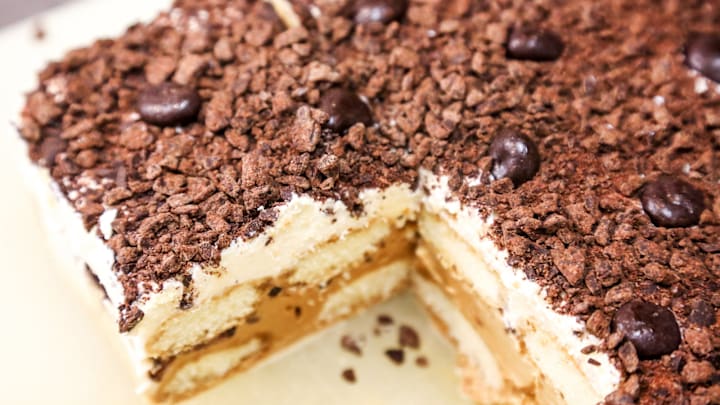 Ice cream tiramisu.
