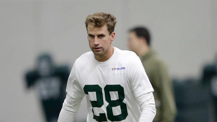 Green Bay Packers Trey Smack (28) during rookie minicamp Friday, May 1 2026, at the Don Hutson Center in Green Bay, Wisconsin. 

Dan Powers/USA TODAY NETWORK-Wisconsin