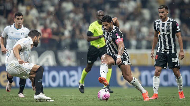 Hulk fez gol no último jogo contra o Grêmio, em outubro, e Galo venceu por 2 a 1