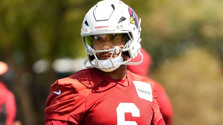 Arizona Cardinals running back James Conner (6) during minicamp at the Cardinals training center in Tempe on June 11, 2025.