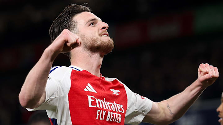 Declan Rice's free-kick heroics were a surprise for his Arsenal teammates