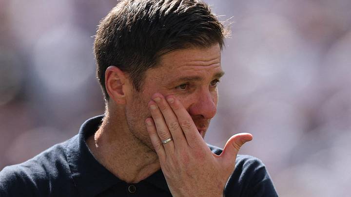 Jul 9, 2025; East Rutherford, New Jersey, USA; Real Madrid coach Xabi Alonso during a semifinal match of the 2025 FIFA Club World Cup at MetLife Stadium. Jul 9, 2025; East Rutherford, New Jersey, USA; Real Madrid coach Xabi Alonso during a semifinal match of the 2025 FIFA Club World Cup at MetLife Stadium.