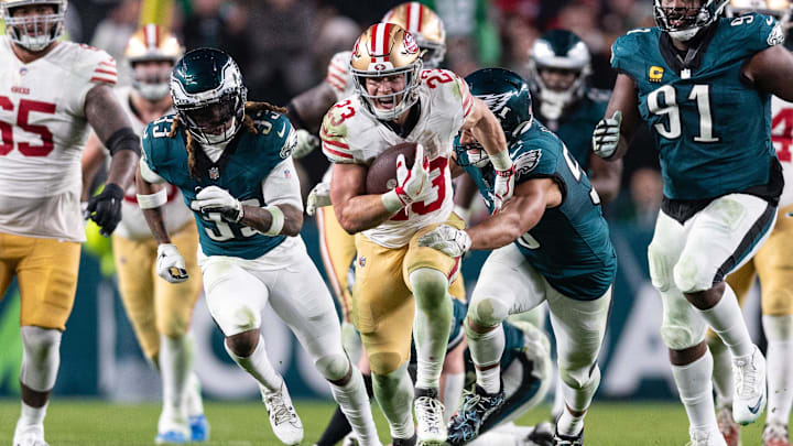 Bet on Christian McCaffrey to have a big game against the Eagles in the Wild Card Round.