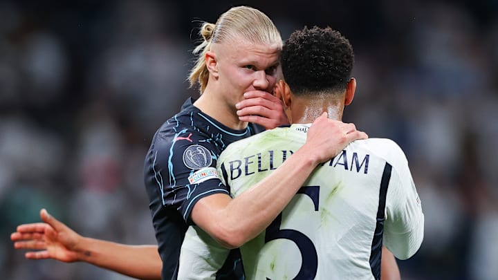 Erling Haaland et Jude Bellingham n'ont pas marquer de but lors de Real Madrid-Manchester City mardi dernier 