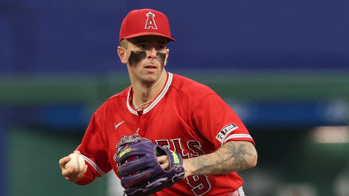 Sep 5, 2026; Pittsburgh, Pennsylvania, USA; Los Angeles Angels shortstop Zach Neto (9) prepares to throw to first base against the Pittsburgh Pirates during the fourth inning at PNC Park. Mandatory Credit: Charles LeClaire-Imagn Images Sep 5, 2026; Pittsburgh, Pennsylvania, USA; Los Angeles Angels shortstop Zach Neto (9) prepares to throw to first base against the Pittsburgh Pirates during the fourth inning at PNC Park. Mandatory Credit: Charles LeClaire-Imagn Images