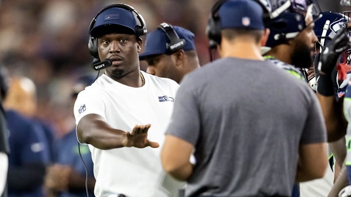 Seattle Seahawks defensive backs coach Karl Scott.