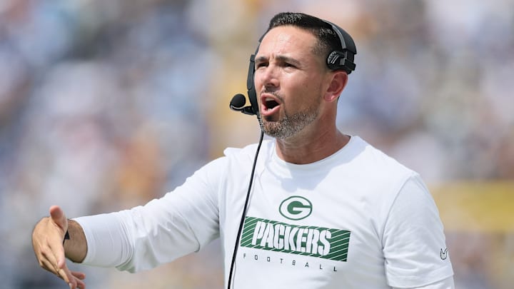 Green Bay Packers head coach Matt LaFleur