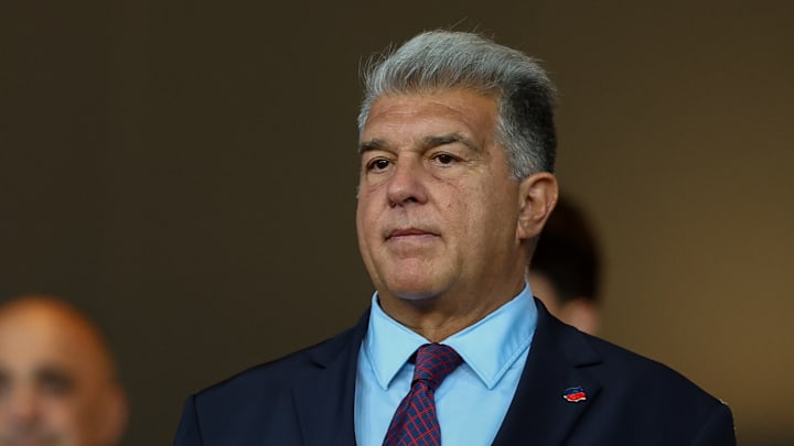 Joan Laporta, tête-pensante du FC Barcelone. Joan Laporta, tête-pensante du FC Barcelone.