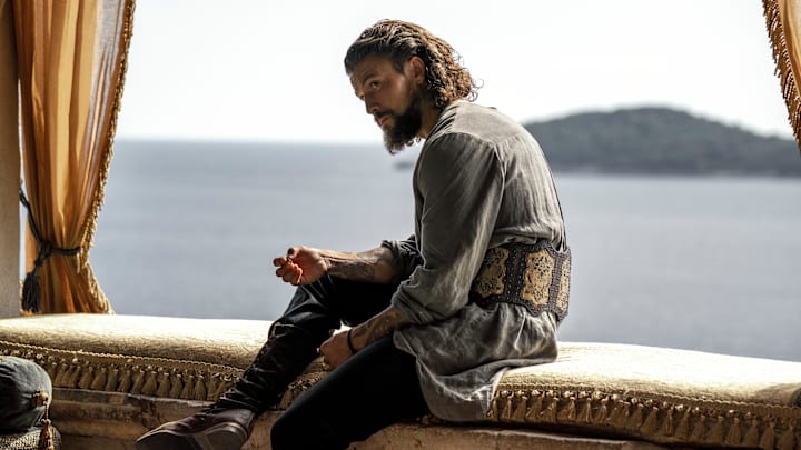 Vikings Valhalla. Leo Suter as Harald Sigurdsson in episode 303 of Vikings Valhalla. Cr. Bernard Walsh/Netflix © 2024