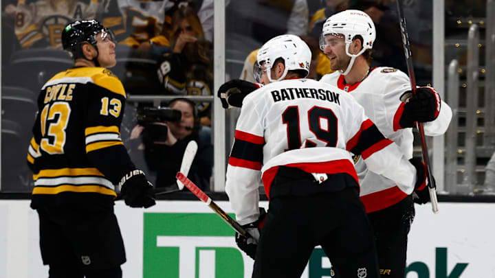 Josh Norris, Drake Batherson, Charlie Coyle