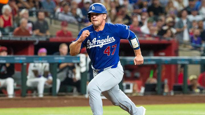 Aug 9, 2026; Phoenix, Arizona, USA; Los Angeles Dodgers catcher Ben Rortvedt against the Arizona Diamondbacks at Chase Field. Mandatory Credit: Mark J. Rebilas-Imagn Images Aug 9, 2026; Phoenix, Arizona, USA; Los Angeles Dodgers catcher Ben Rortvedt against the Arizona Diamondbacks at Chase Field. Mandatory Credit: Mark J. Rebilas-Imagn Images