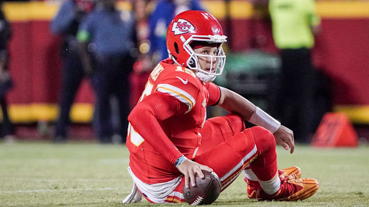 The Chiefs are on pace for their fewest points per game (24.5) in the Patrick Mahomes era