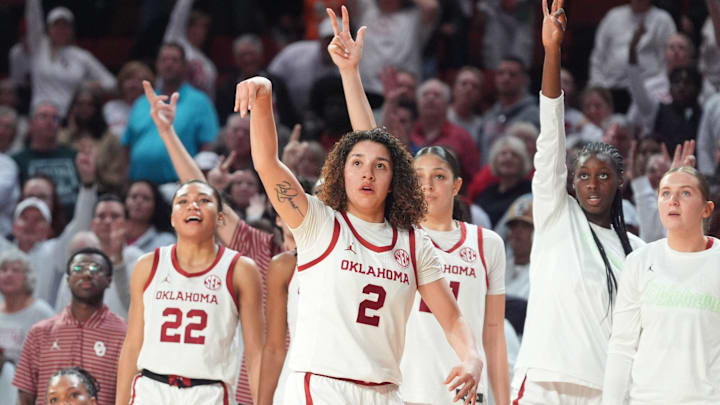 Oklahoma Sooners guard Aaliyah Chavez
