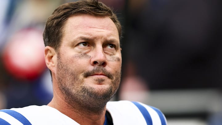 Philip Rivers saw his first NFL action since the 2020 season.