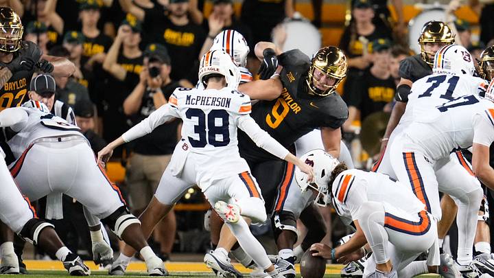 Auburn took down Baylor 38-24 in Waco last season. Auburn took down Baylor 38-24 in Waco last season.