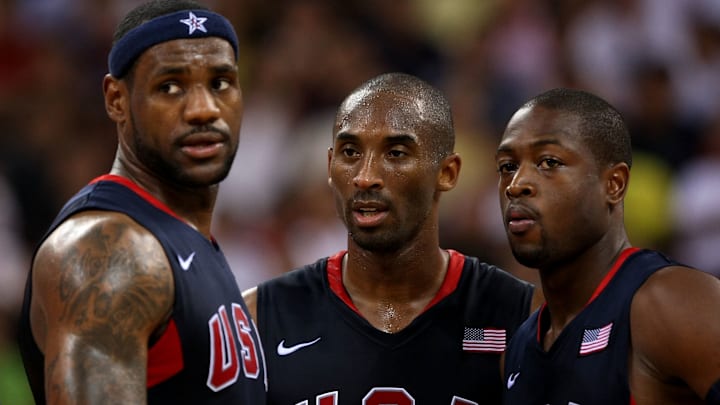 LeBron James ganó la medalla de oro en 2008