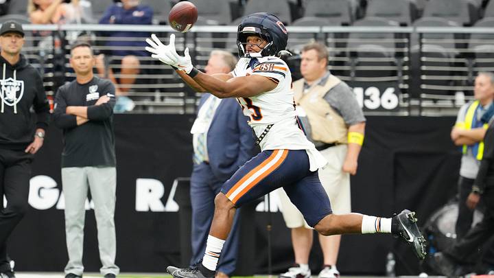 Because of his size, speed and ability to both pass block and catch passes, Roschon Johnson can't be counted out.