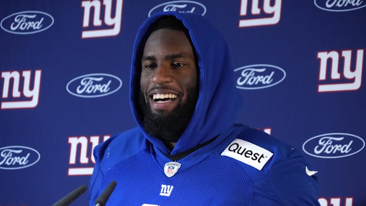 So far, New York Giants linebacker Brian Burns has proven his value to the team's defense. So far, New York Giants linebacker Brian Burns has proven his value to the team's defense.