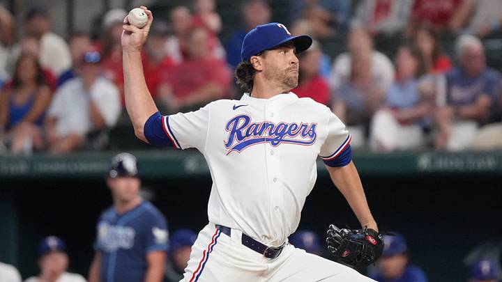 Texas Rangers starting pitcher Jacob deGrom. Credit: Raymond Carlin III-Imagn Images Texas Rangers starting pitcher Jacob deGrom. Credit: Raymond Carlin III-Imagn Images
