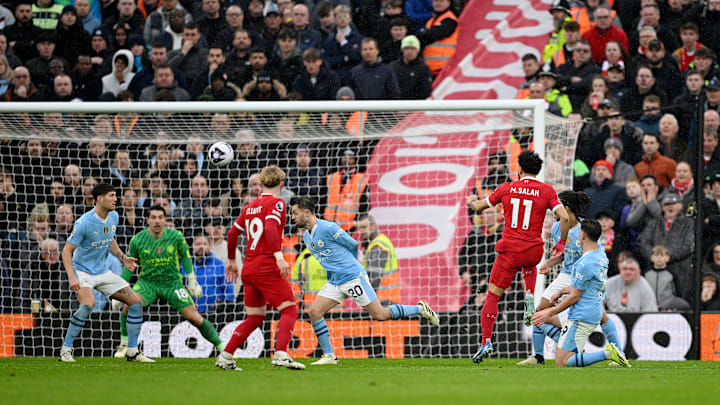 Liverpool and Man City played out a thrilling game on Sunday Liverpool and Man City played out a thrilling game on Sunday