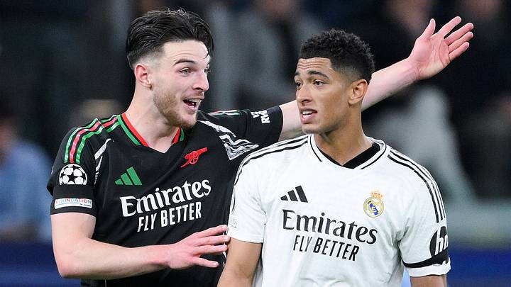 Declan Rice and Jude Bellingham, Real Madrid vs Arsenal