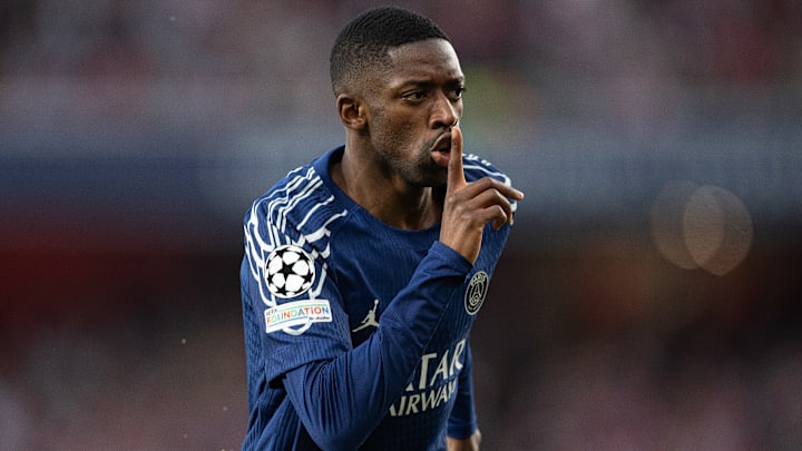 Ousmane Dembélé débute pour cette finale de Ligue des Champions. Ousmane Dembélé débute pour cette finale de Ligue des Champions.