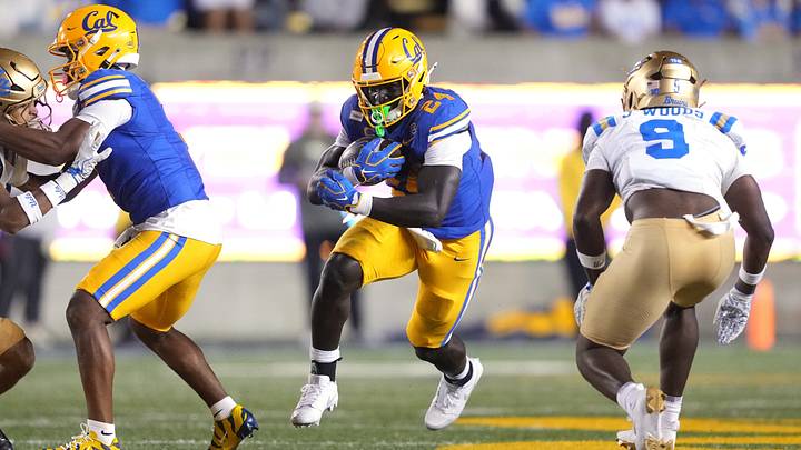 Cal running back Adam Mohammed
