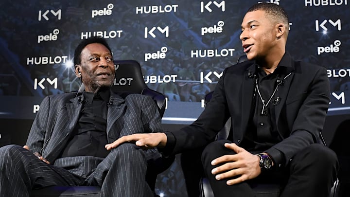 Pelé et Mbappé