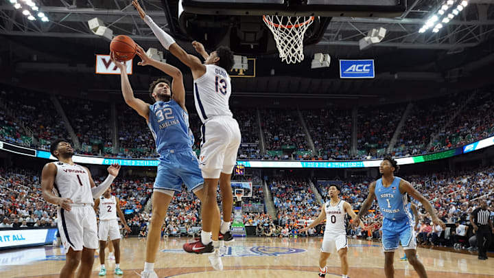 UNC basketball forward Pete Nance