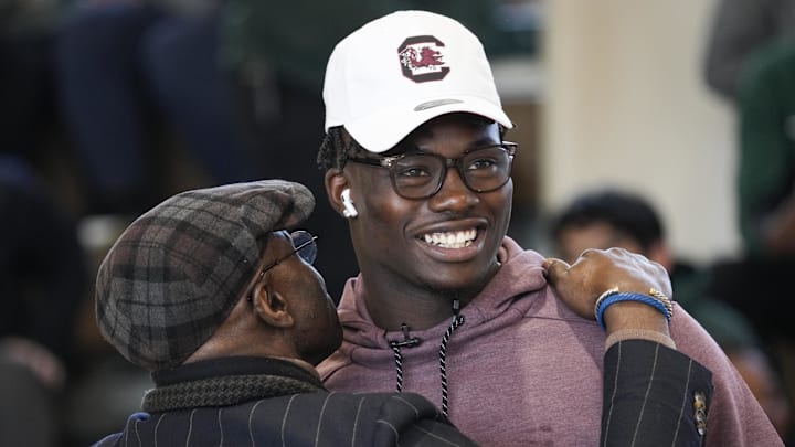 South Carolina football wide receiver Nyck Harbor