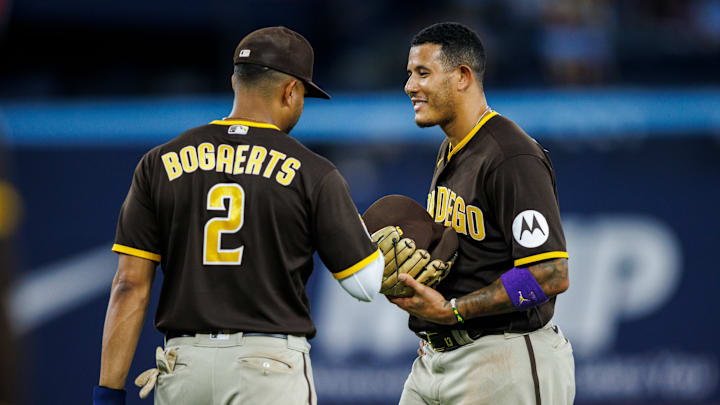 Xander Bogaerts y Manny Machado no han tenido la temporada que la gerencia de los Padres esperaba en marzo