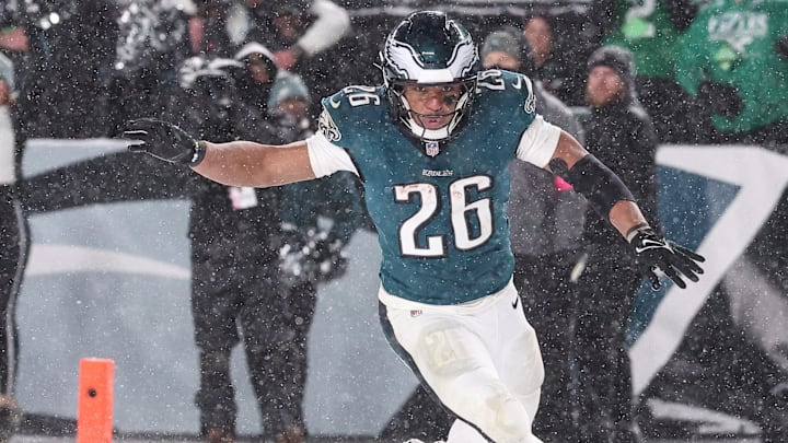 Philadelphia Eagles running back Saquon Barkley (26)