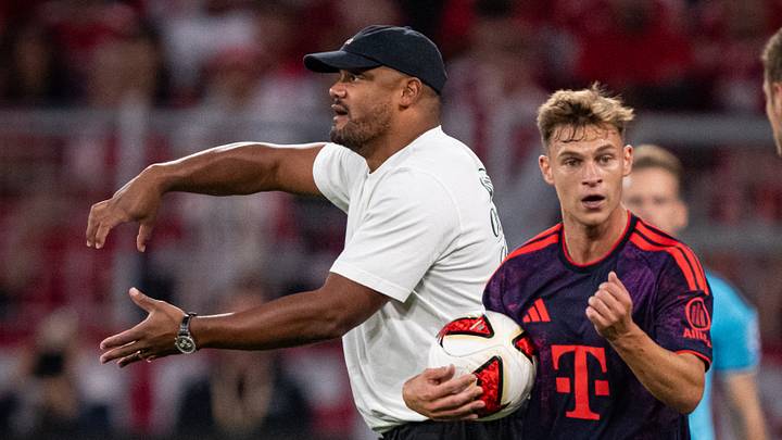 Vincent Kompany und Joshua Kimmich Vincent Kompany und Joshua Kimmich